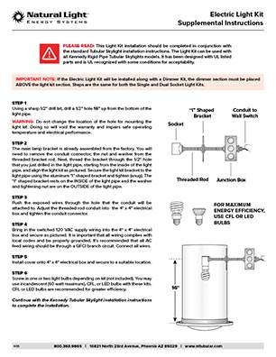 Natural Light Light Kit Supplement Thumb