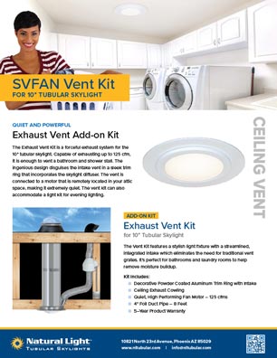 Natural Light SVFAN Vent Kit Thumb